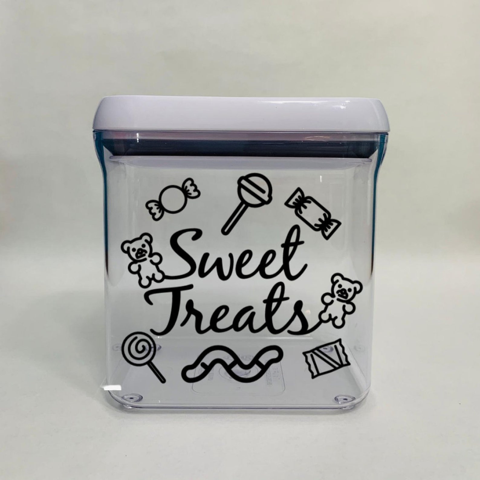 OXO Container Label Pantry Label Vinyl Decal Sticker Food Etsy