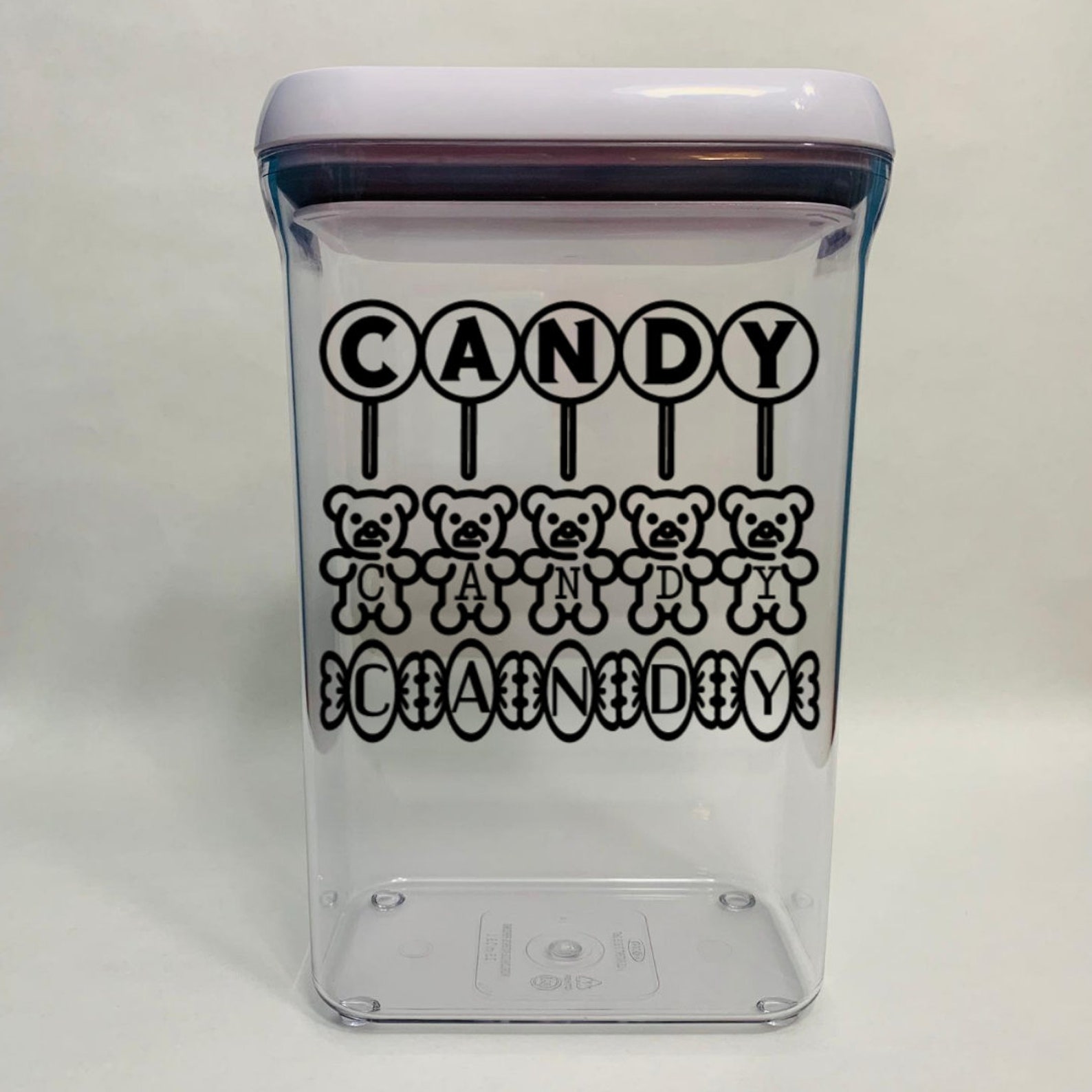 OXO Container Label Pantry Label Vinyl Decal Sticker Food Etsy