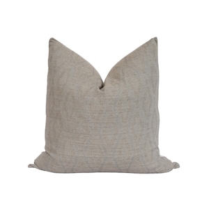 The Maverick l Printed Throw Pillow Cover l Grey and tan Throw Pillow l Neutral Home Decor l Transitional Home Decor l Traditional Pillow l