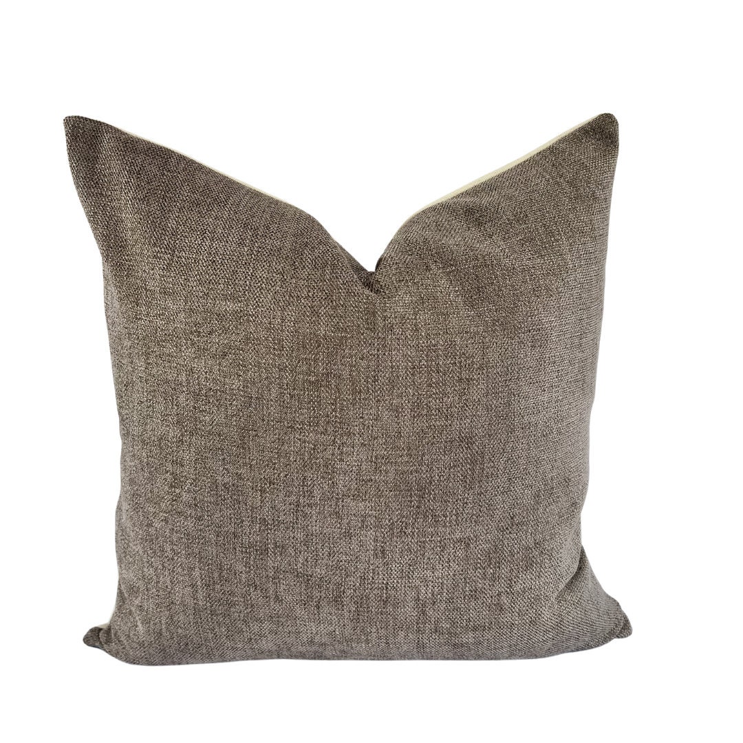 The Hadley L Neutral Throw Pillow L Solid Pillow Cover L Home Etsy