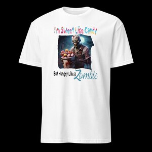 Halloween T Shirt | Unisex Zombie T-Shirt Gift for Men & Women | Spooky Fun Tee for Halloween Celebrations