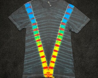 Black/Rainbow “Vee” (Extra Small) “TieDye”