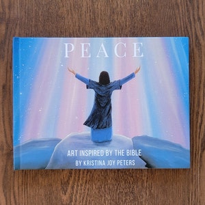 Hardcover Coffee Table Christian Art Book, 8x11"