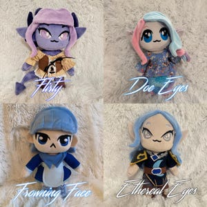 Custom Chibi Doll Plushie with Outfit - Any Character! - 10” image 11