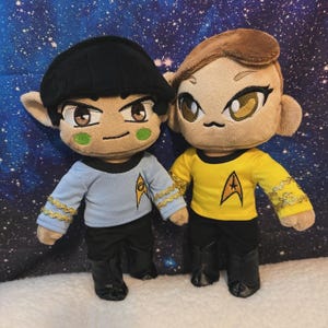 Custom Star Trek Character Chibi Doll Plushie