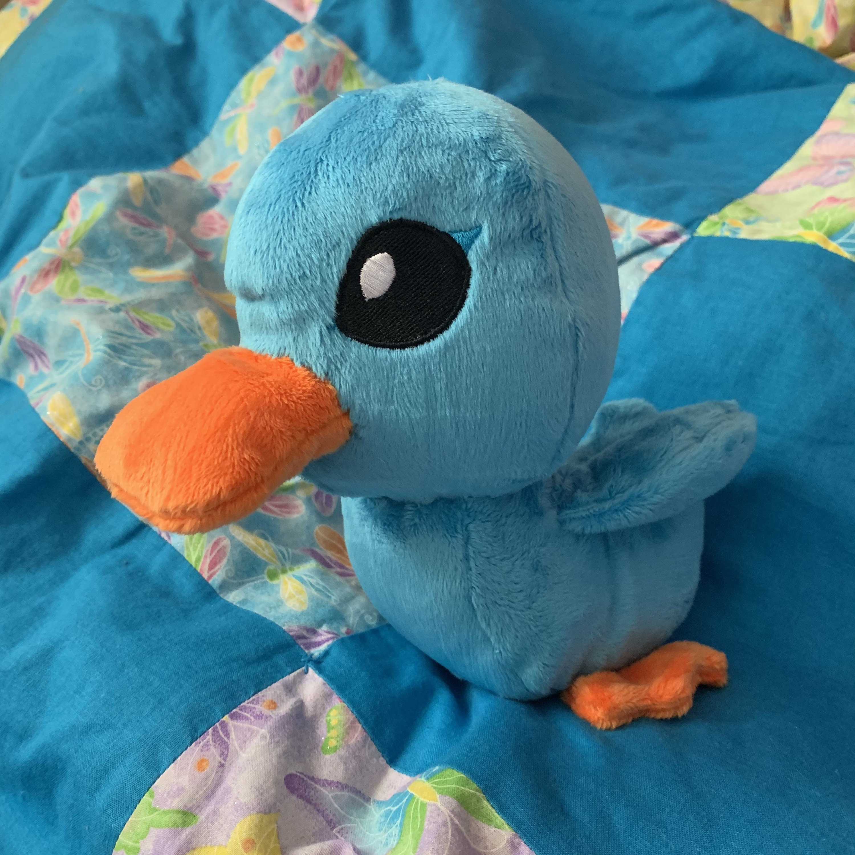 Blue duck stuffed animal cheap
