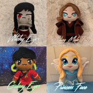 Custom Chibi Doll Plushie with Outfit - Any Character! - 10” image 12