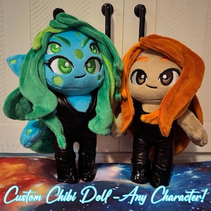 Custom Chibi Doll Plushie with Outfit - Any Character!