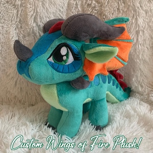 Custom Wings of Fire Dragon Plushie