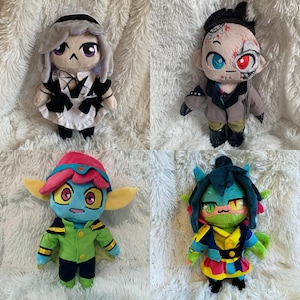 Custom Chibi Doll Plushie with Outfit - Any Character! - 10” image 5