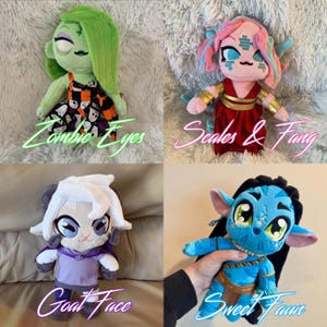 Custom Chibi Doll Plushie with Outfit - Any Character! - 10” image 14