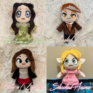 Custom Chibi Doll Plushie with Outfit - Any Character! - 10” image 10