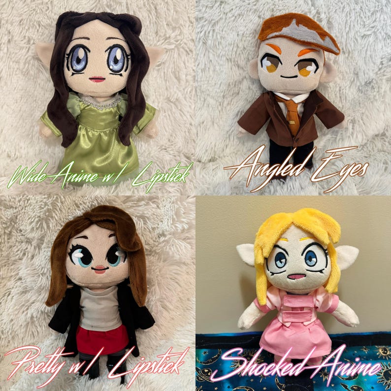Custom Chibi Doll Plushie with Outfit - Any Character! - 10” image 10