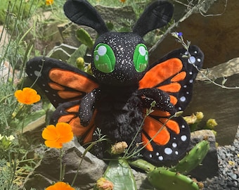 Insect Anthro Plushies - Butterflies, Moths, and Mantis - Summer 2025 Collection - 10”