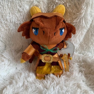 Custom Dragonborn Plushie with Outfit