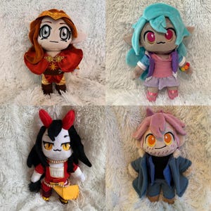 Custom Chibi Doll Plushie with Outfit - Any Character! - 10” image 7