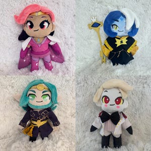 Custom Chibi Doll Plushie with Outfit - Any Character! - 10” image 4