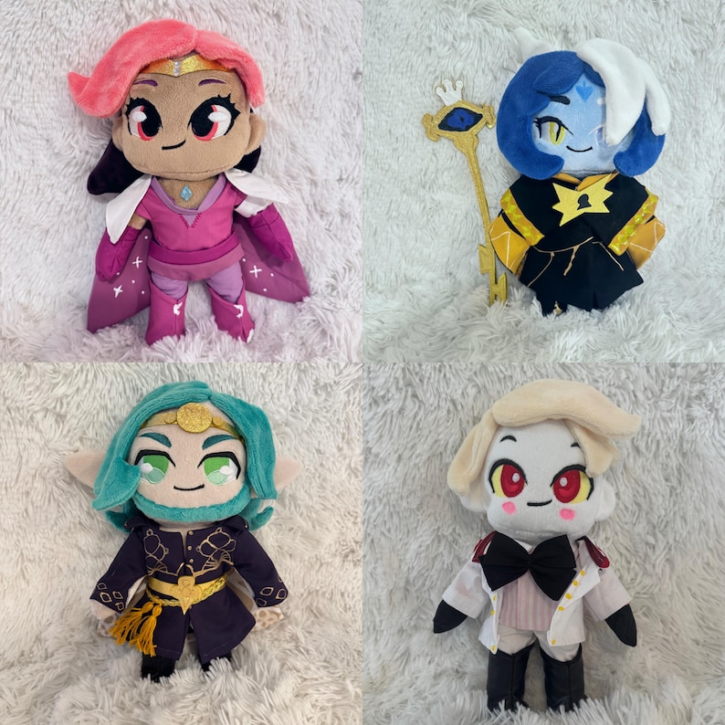 Custom Chibi Doll Plushie with Outfit - Any Character! - 10” image 4