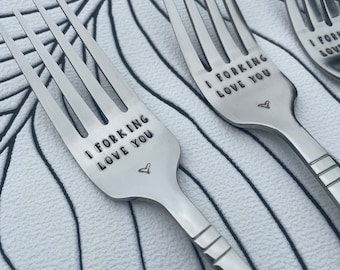 Novelty fork, forking love you gift, novelty gift, joke