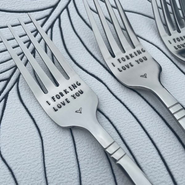 Novelty fork, forking love you gift, novelty gift, joke