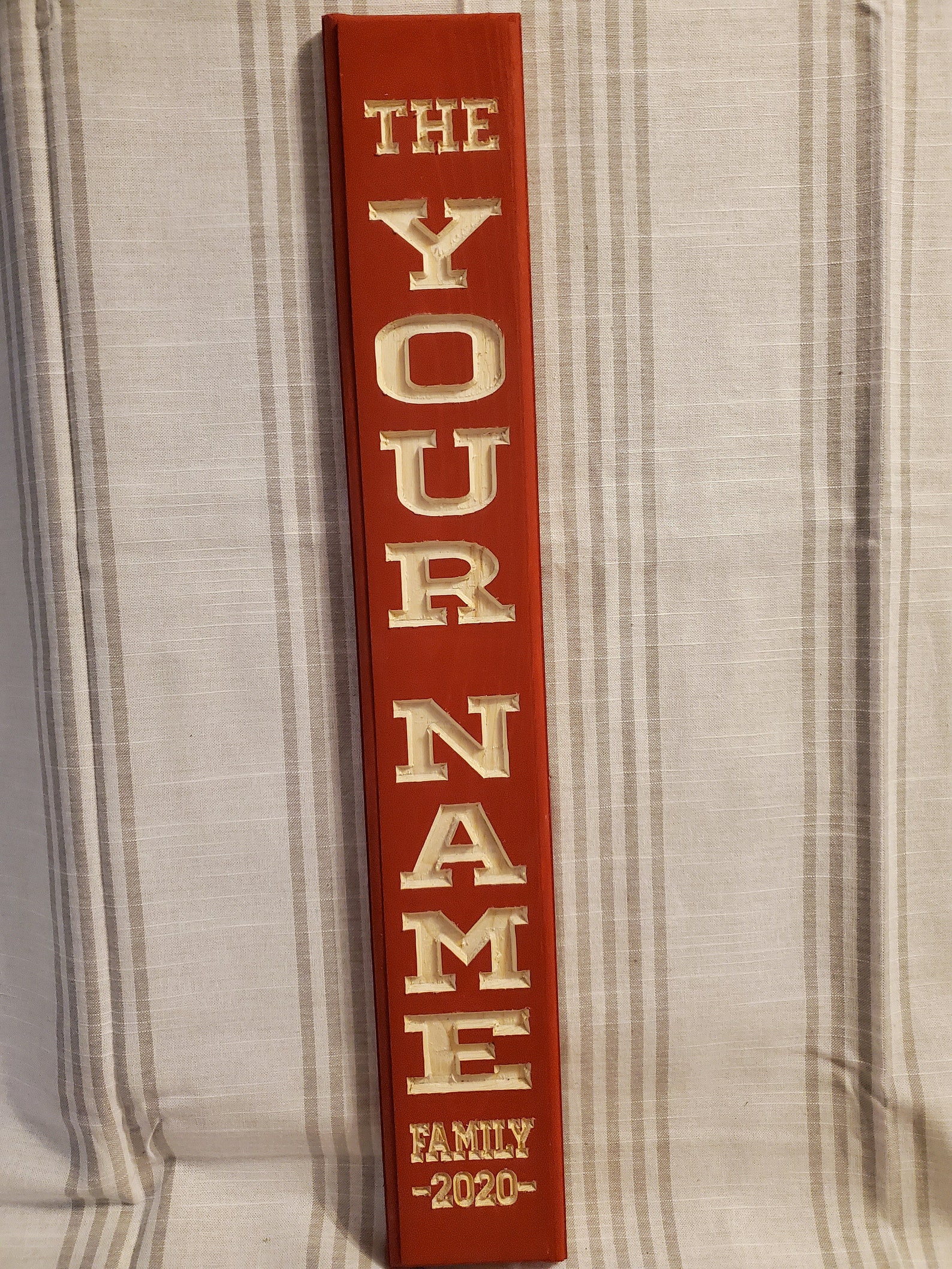 custom-made-vertical-name-sign-in-traditional-paint-colors-etsy