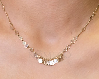 Natural Slice Polki Diamond Necklace Royal Wedding Diamond Necklace 925Sterling Silver Gold Plated Necklace Anniversary Diamond Gift For Her