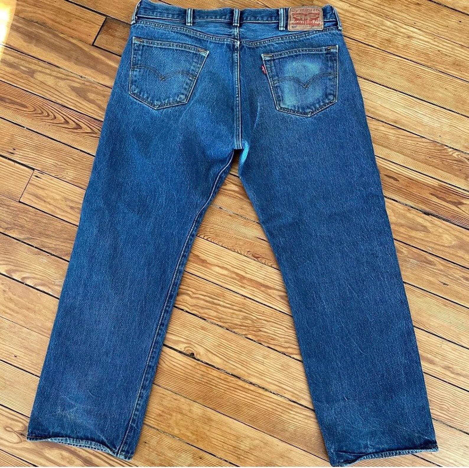 levi's original 501 button fly jeans