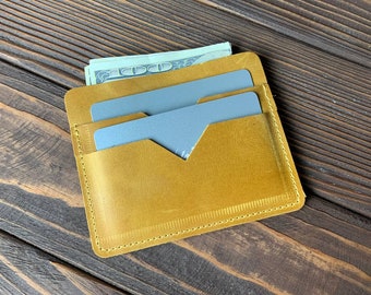 Small Leather "Сardholder Wallet",  Leather Purse, Handmade Portmone, Men's Wallet, Exclusive Wallet, Women's wallet