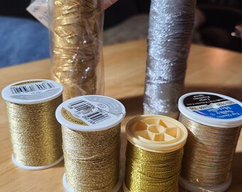 Metallic & Elastic Threads