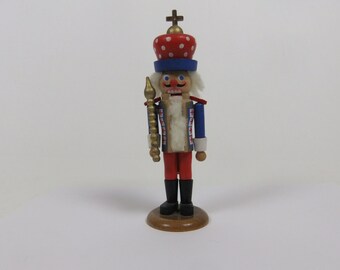 Vintage West German Steinbach Nice Fellows of Kings Court # 1 Kaiser Miniature Mini Small Nutcracker Kaiser King Emperor