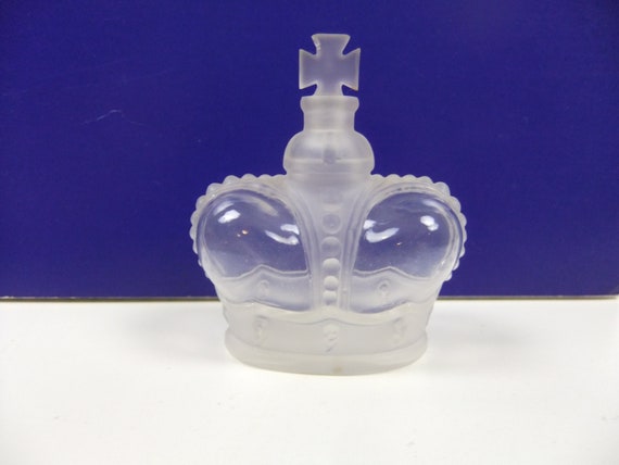Vintage Prince Matchabelli Perfume Crown Bottle - image 1