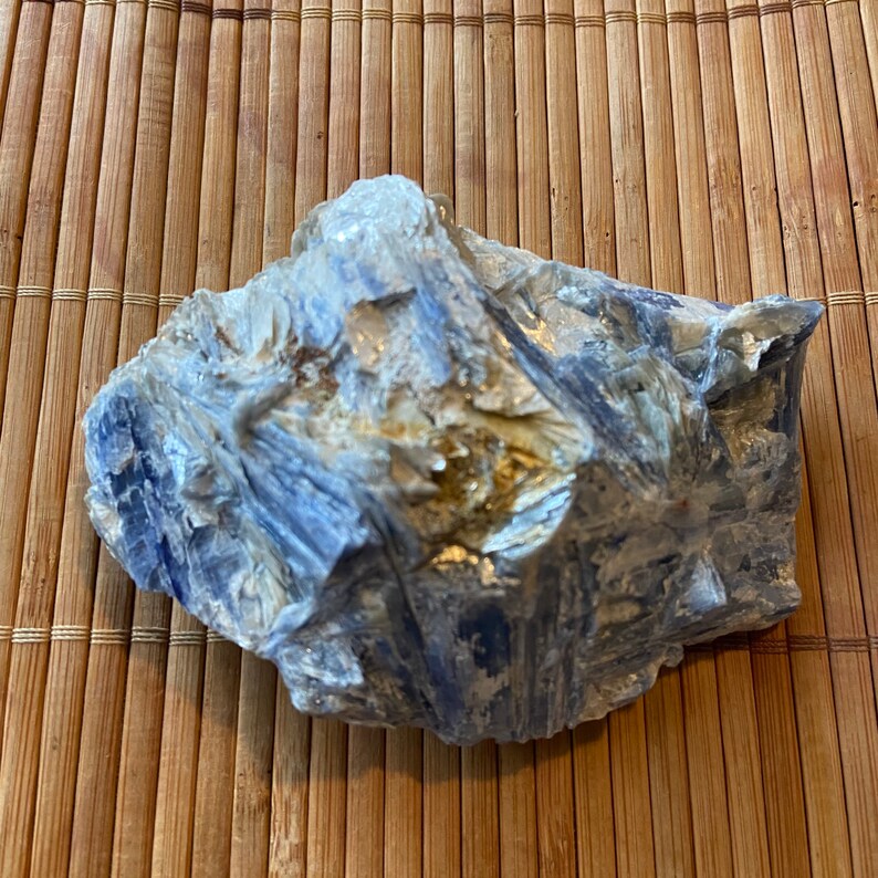 Large Blue Kyanite Raw Blue Kyanite Blue Kyanite Chunk
