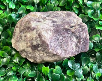 Lepidolite Specimen Raw Lepidolite Stone Anxiety Relief Stone Calming Lithium Crystal for Stress, Emotional Healing Crystal Gift