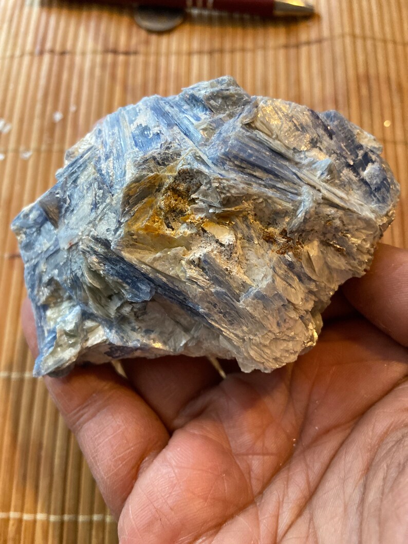 Large Blue Kyanite Raw Blue Kyanite Blue Kyanite Chunk