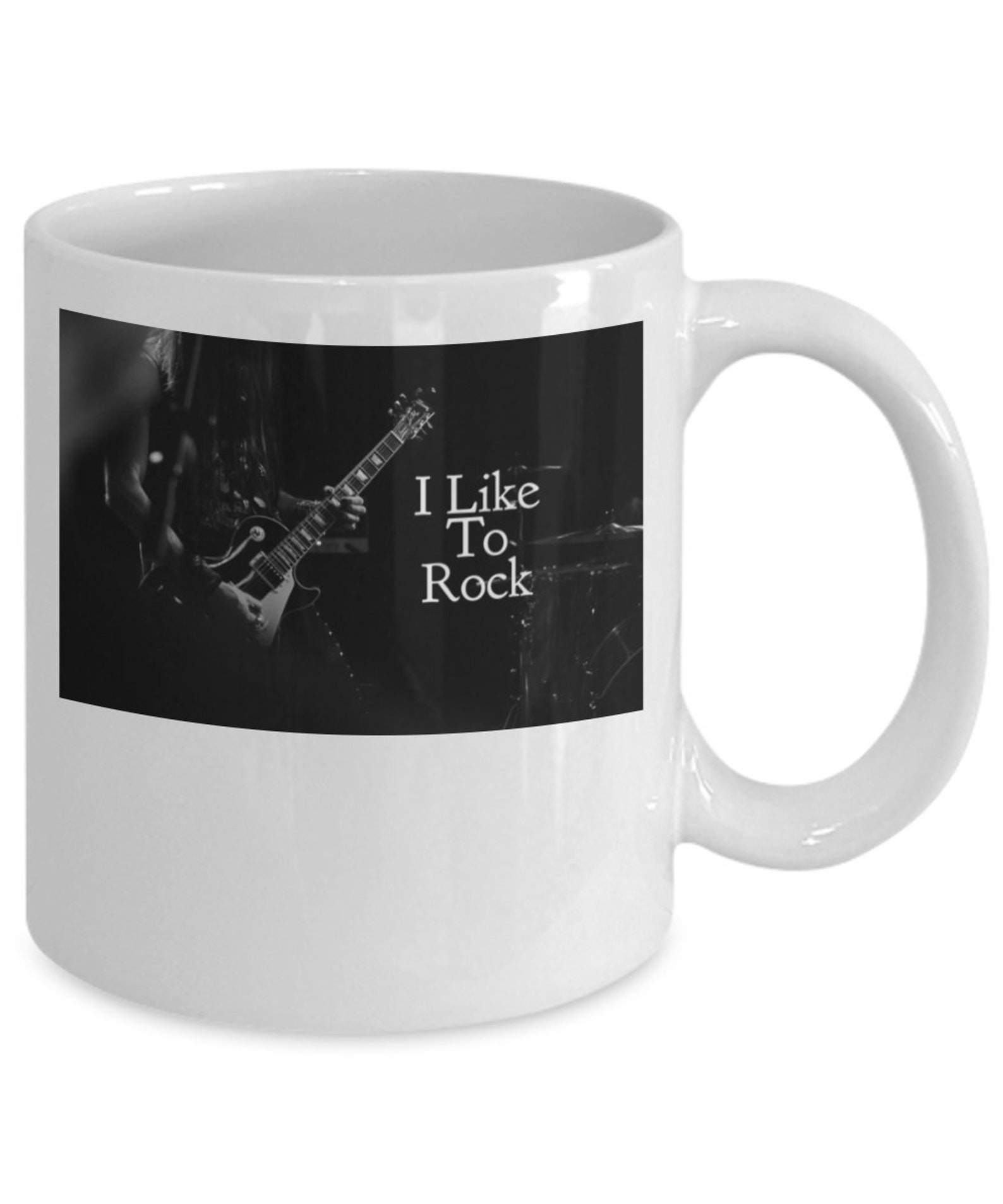 Rock And Roll Coffee Mug Funny Coffee Mug Coffee Rock Etsy