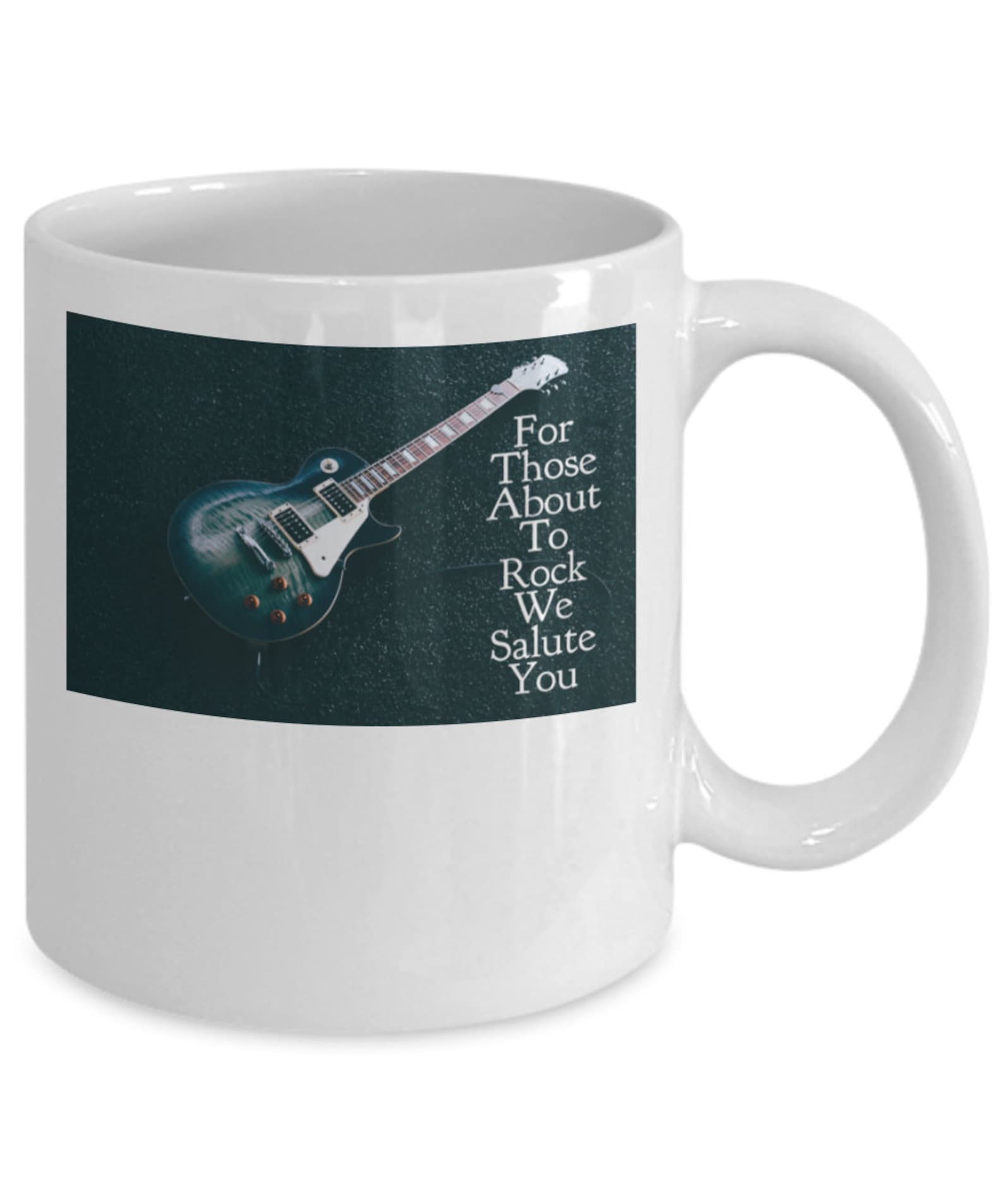 Guitar Mug Music Lover Gift Coffee Mug Guitar Player Etsy