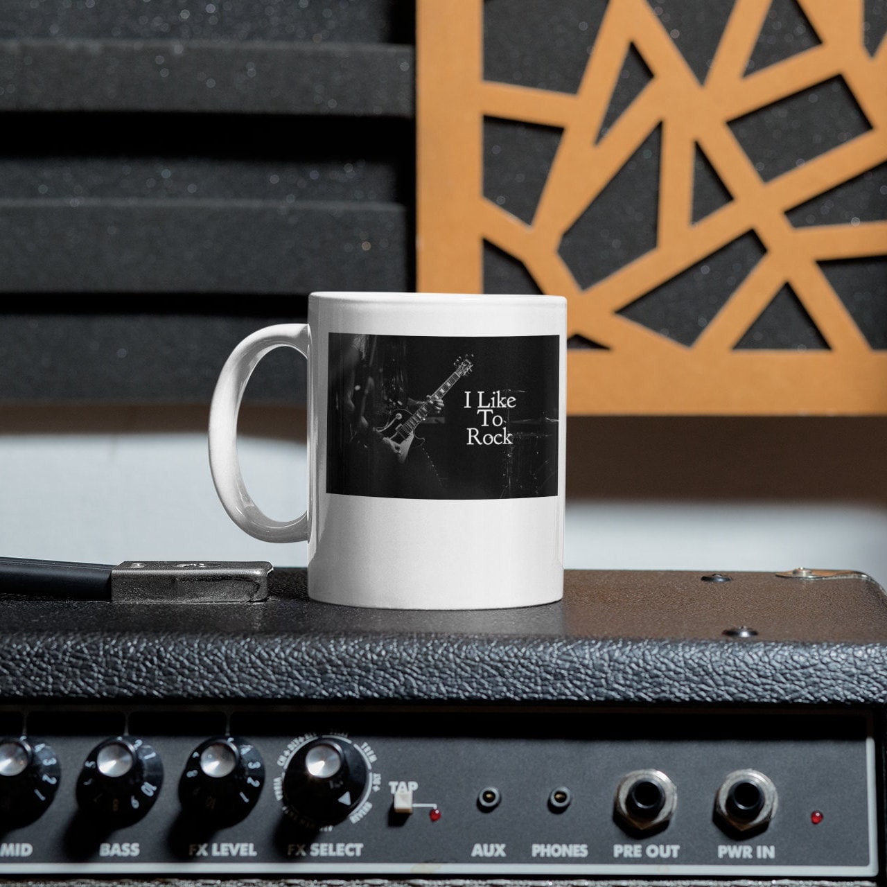 Rock And Roll Coffee Mug Funny Coffee Mug Coffee Rock Etsy