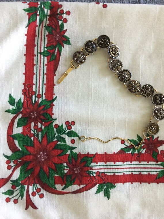 Antique Button Bracelet