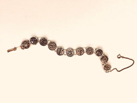 Antique Button Bracelet