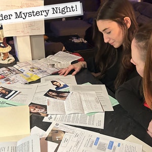 Murder Mystery Game True Crime Solving Escape Room Cold Case Whodunit Date Night Roleplay Unsolved Case Detective Murder Puzzle Board Game image 7