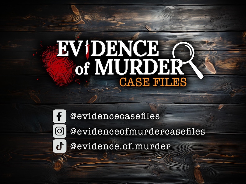 Puzzle mystery box crime solving game true crime puzzle escape room game cold case file
