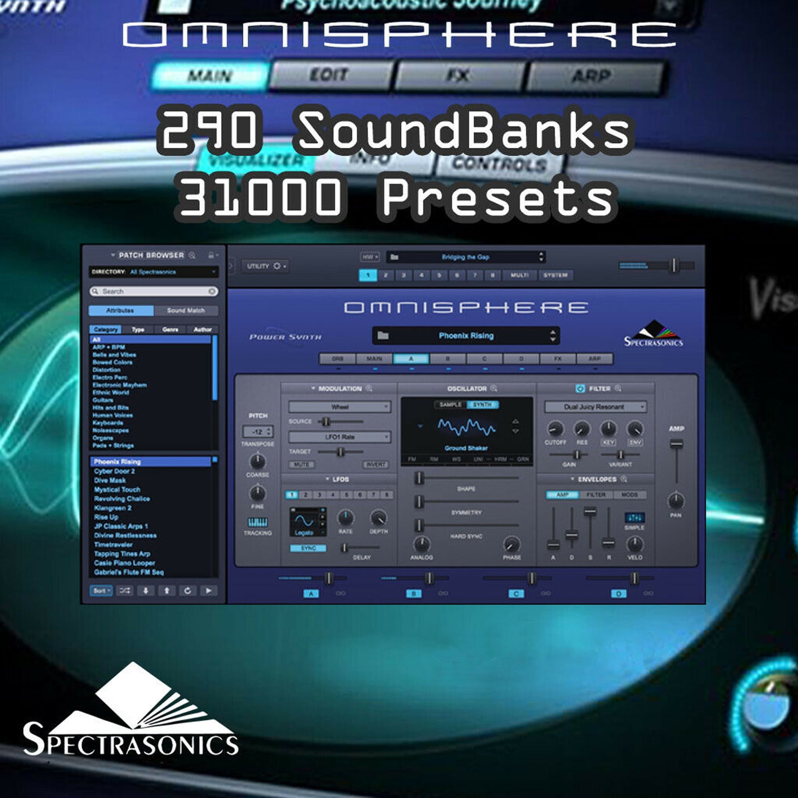 Omnisphere Soundbanks & Presets 50 GBs 290 SoundBanks 31000 Etsy