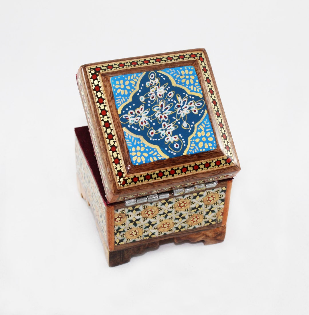 Inlaid Box Perfect Khatam Product Khatam Kari Wooden Jewelry - Etsy Canada