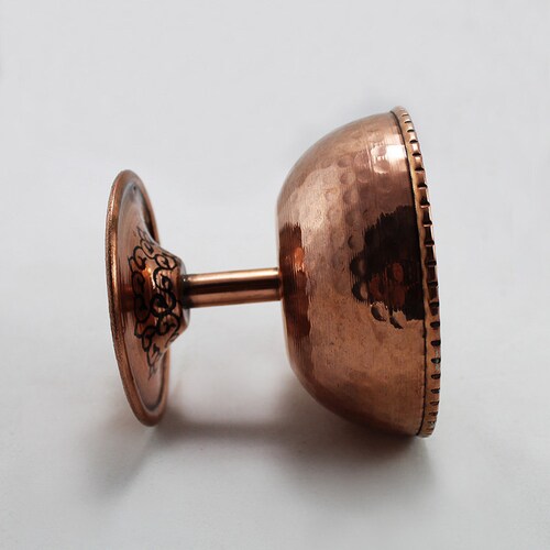 Set of 6 Copper Ice Cream Dish, Handmade, Dessert Bowl, Ice Cream Dish Cup, shops M2-841