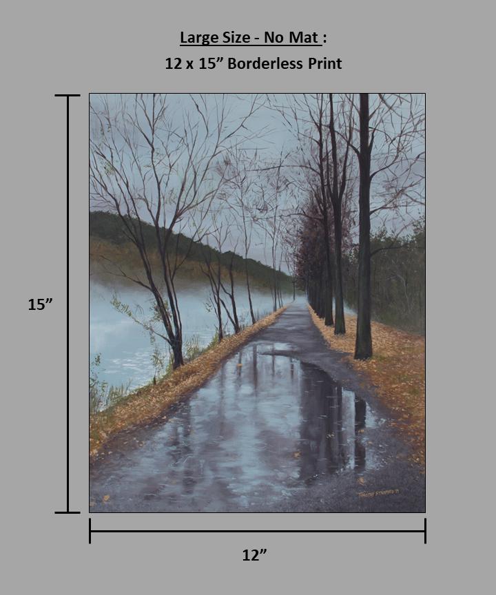 鉛筆画「My rainy day」　B5大サイズ 鉛筆画「My rainy day」 B5大サイズ 鉛筆画「My rainy day」 B5大