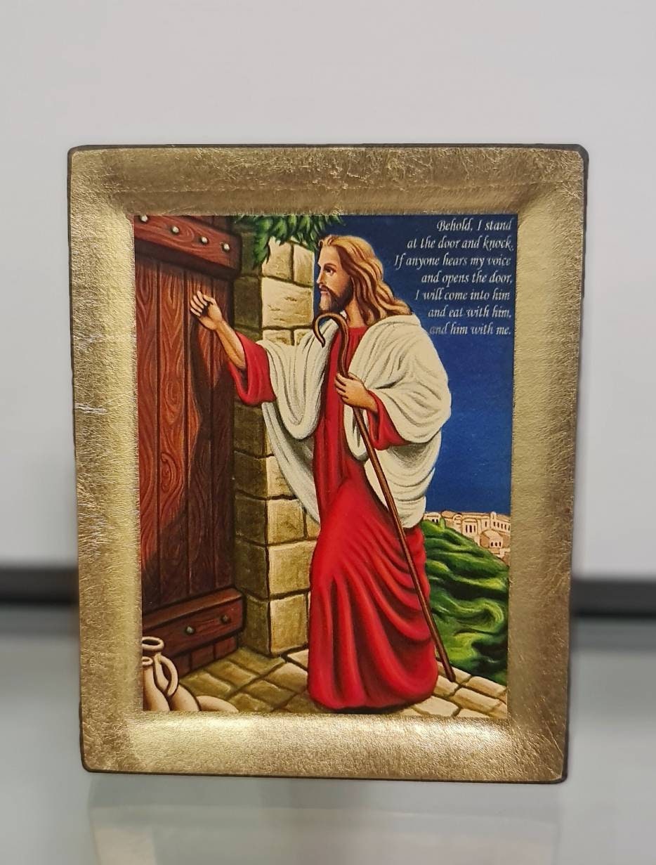 壁飾り-ゴブラン-Jesus at your door 71tAriQhvFL._UF350,350_QL80_.jpg