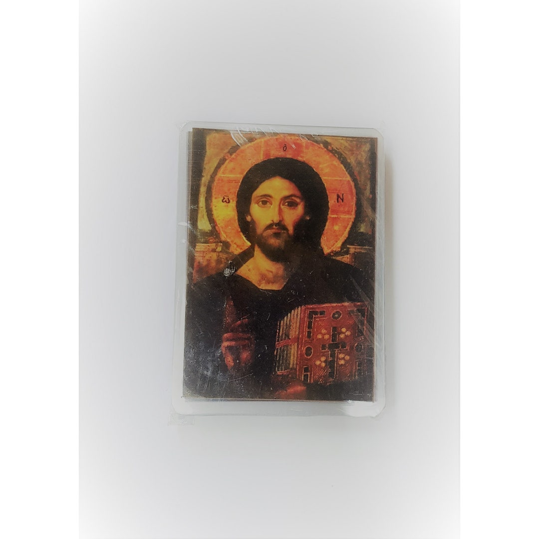 Jesus Christ the Teacher Plastic Icon Card Orthodox Icon - Etsy