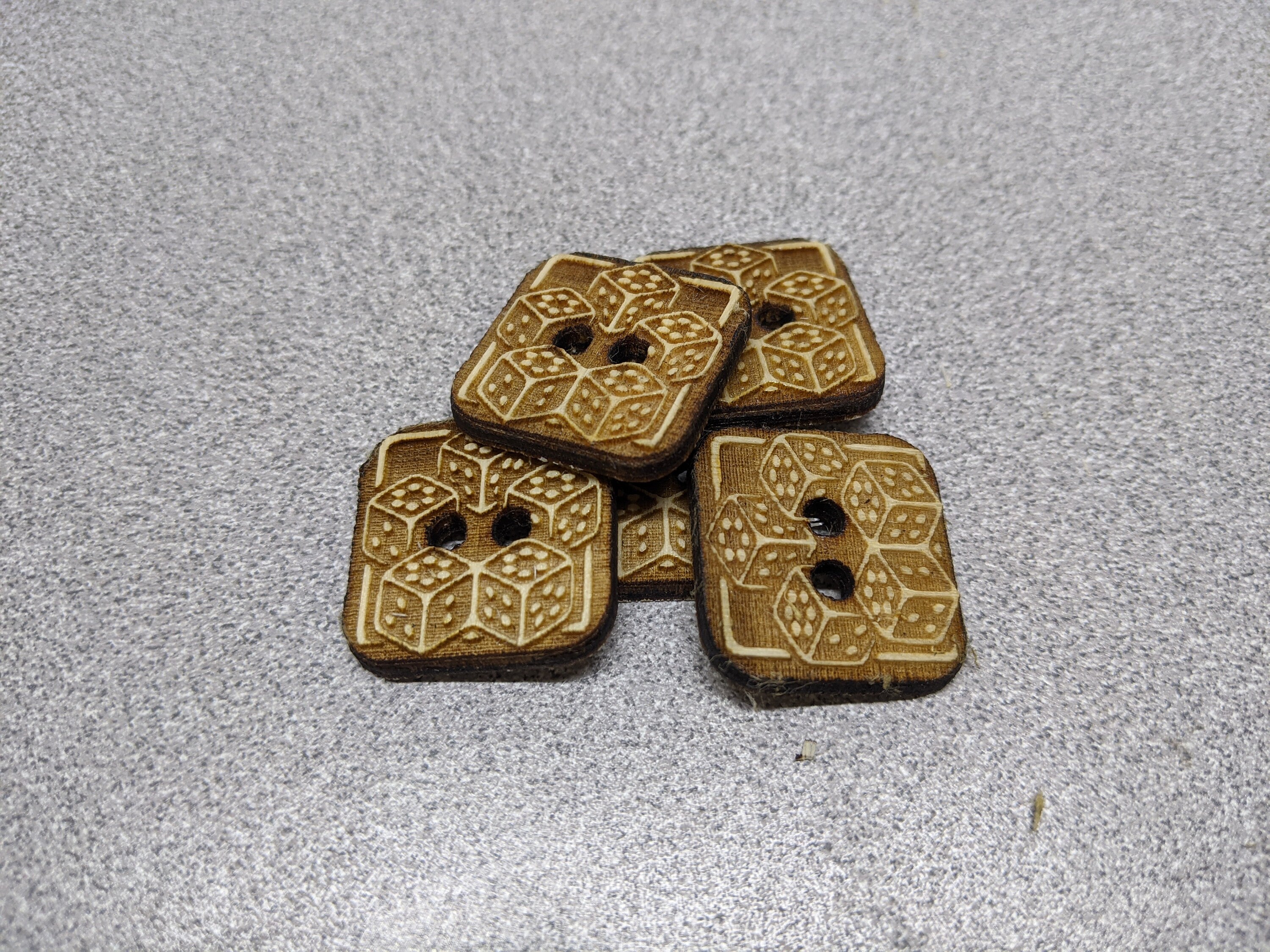 Wheel of time mat dice buttons 5 pack Etsy