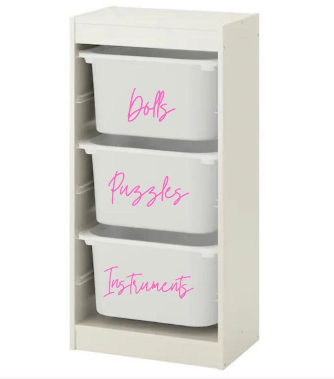 Ikea TROFAST Stickers Ikea TROFAST Labels Organised Toy Etsy UK