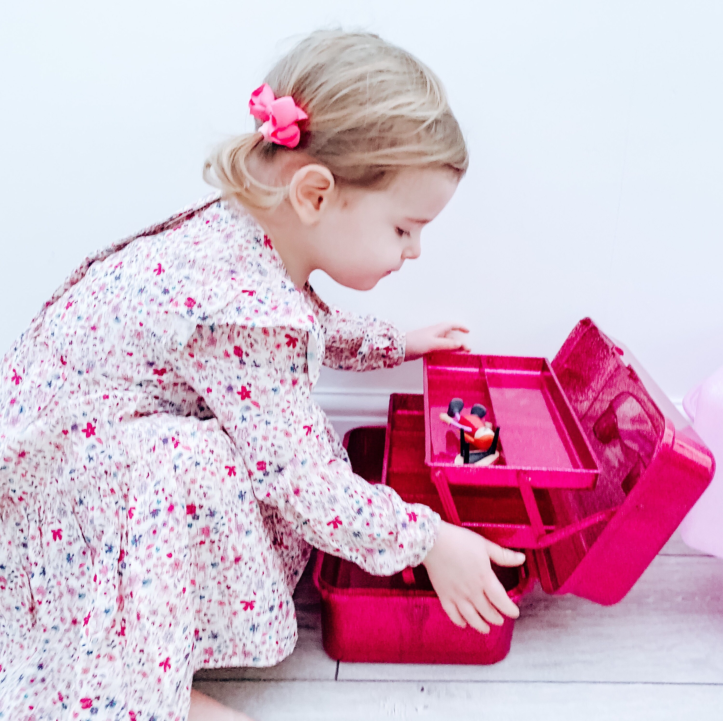 Art case girls toy storage case multiple compartments carry Etsy